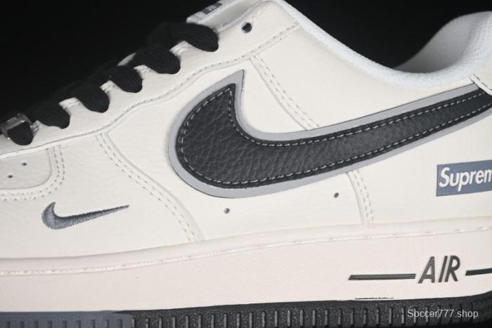 Nike Air Force 1 '07 Low Supreme Collaboration Two-Tone Beige Low-Top Casual Sneakers - XZ6188-362