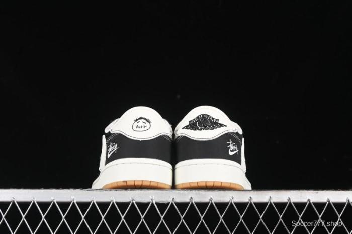 Nike Travis Scott x Fragment Design x Air Jordan 1 Low OG SP AJ1 Retro Sneakers - JH6089-004