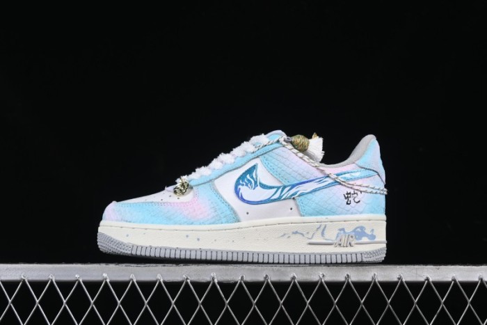 Nike Air Force 1 '07 Low YunYuJian CNY Year of the Snake Limited Edition Casual Sneakers - DX2678-222