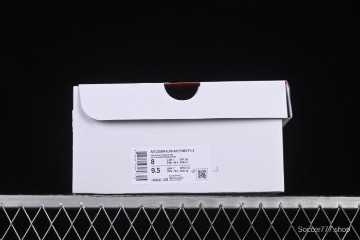 Nike Zoom VaporFly Next 3% Prototype 2024 Super Marathon Running Shoes with Dual Air Zoom Cushion - FD8311-103