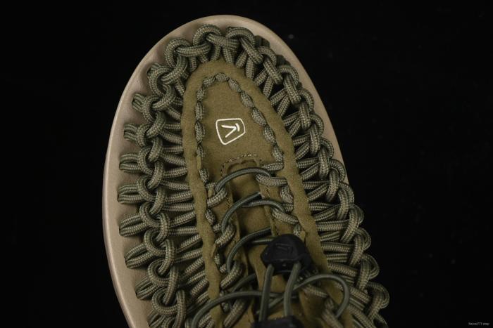 Keen Uneek Flat-M Woven Elastic Strap Casual Outdoor Water Sandals - 1014097