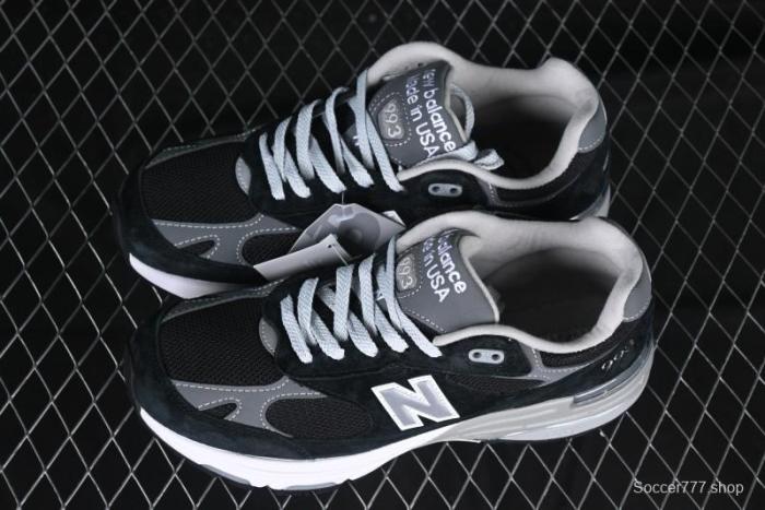 New Balance Made In USA M993 Series Classic Retro Casual Running Shoes - MR993BK