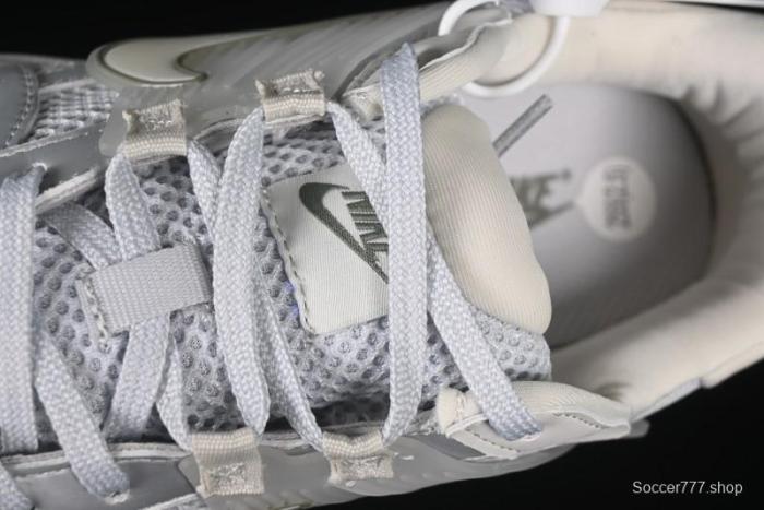 Nike Runtekk V2K Retro Low-Top Running Shoes with Cushlon Foam Midsole - FD0736-006