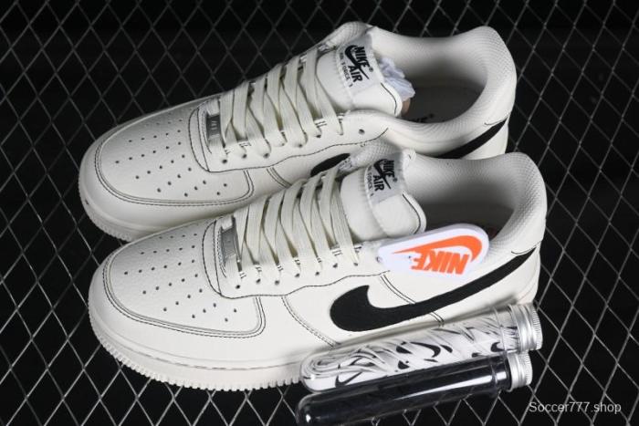 Nike Air Force 1'07 Low Casual Sneakers with Full-Length Air Cushion - HQ2037-200