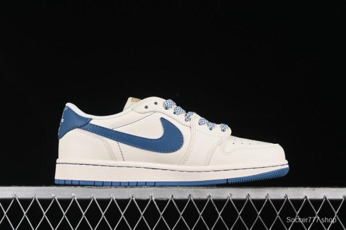 Nike Travis Scott x Fragment Design x Air Jordan 1 Low OG SP AJ1 Retro Casual Sneakers - CF3688-025