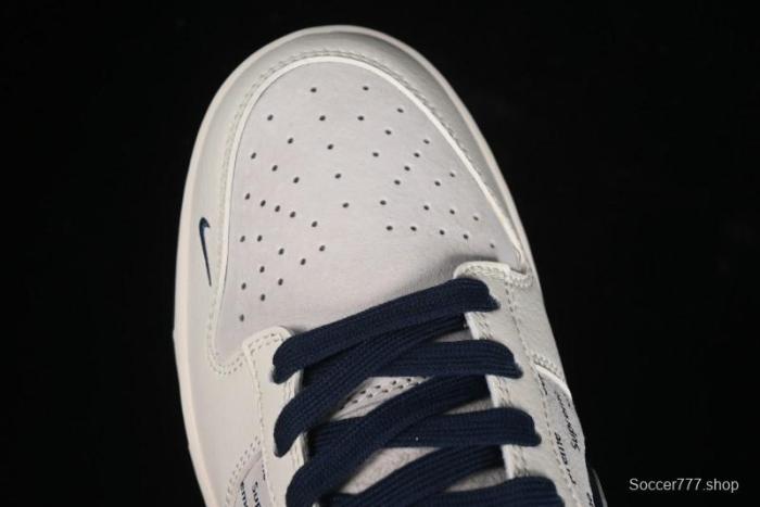 Nike SB Dunk Low Supreme Collaboration - Off-White Double Swoosh Anniversary Custom Low-Top Casual Sneakers - XX2025-288