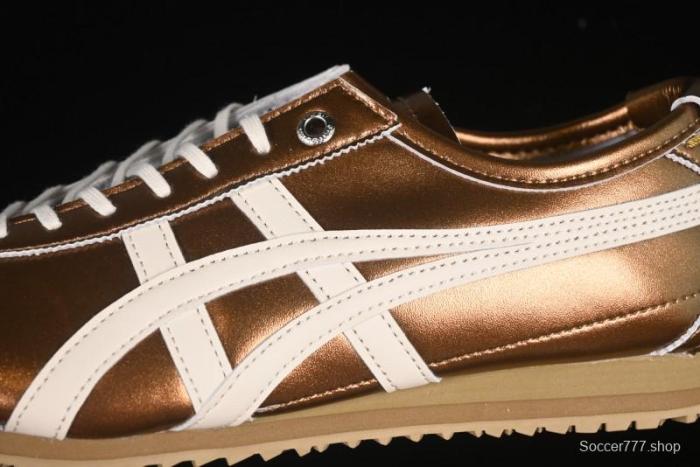 Onitsuka Tiger Mexico 66 SD Low-Top Leather Sneakers for Casual Running - 1183C468-200
