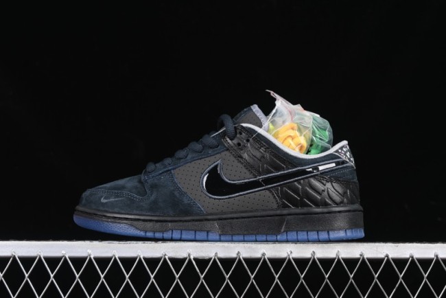 Nike Division Street Dunk Low  Oregon Black  Hidden Colorway Low-Top Casual Sneakers - HV1470-001