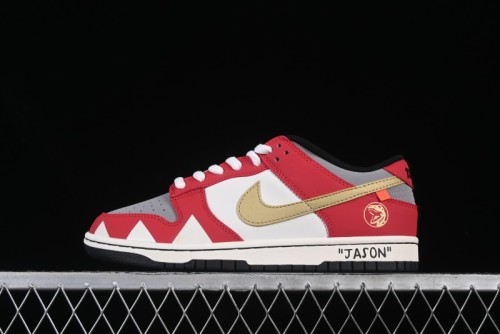 Nike SB Dunk Low Power Rangers Tyrannosaurus Colorway Low-Top Skateboarding Shoes - ZZ1998-001