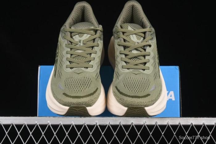 HOKA ONE ONE Bondi 9 Cushioned Running Shoes with Engineered Mesh Upper - 1162011 SSSC