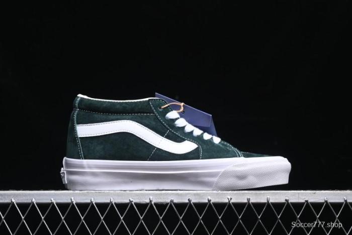 Vans Sk8-Mid Reissue 83 Premium Suede Retro Skate Shoes - VN000CQQPRM