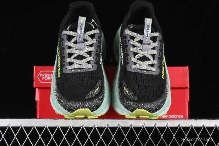 New Balance Fresh Foam X More V3TDS Low-Top Running Shoes with Durable Anti-Slip Design - MTMORCD3