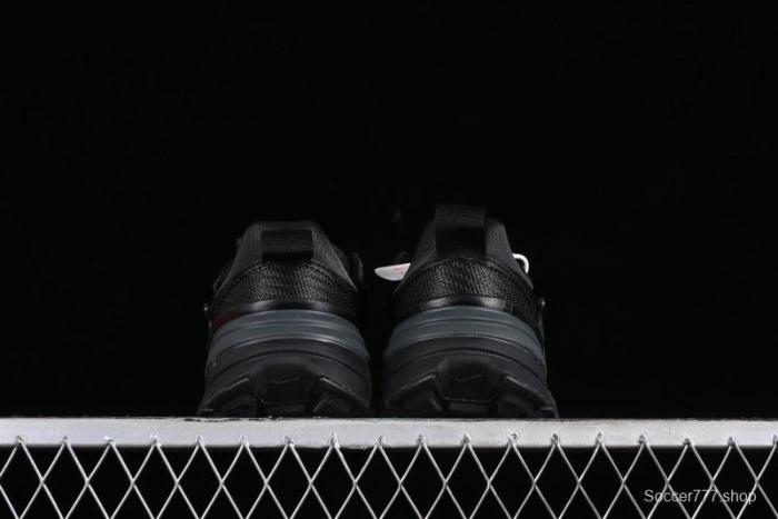 Nike Runtekk V2K Retro Low-Top Running Shoes with Cushlon Midsole and Anti-Slip Design - FD0736-001