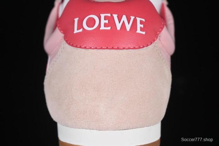 Loewe Ballet Runner 2.0 Sneakers Retro Style Lightweight Casual Sports Shoes - Pink Rose