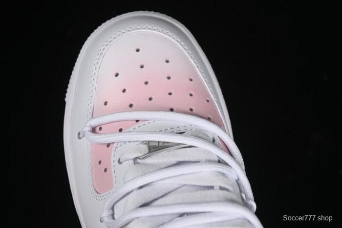 Nike Air Force 1 '07 Low Custom Spray Cherry Blossom Story Low-Top Casual Sneakers - ZH0316-052