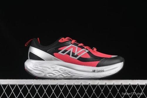 Ganni x New Balance Fresh Foam Trainer UTRNGA Silver Metallic Retro Running Shoes - UTRNGN