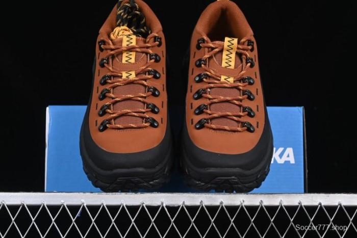 HOKA ONE ONE Tor Summit Low Top Cushioned Waterproof Outdoor Functional Shoes - 1147952 HBCK