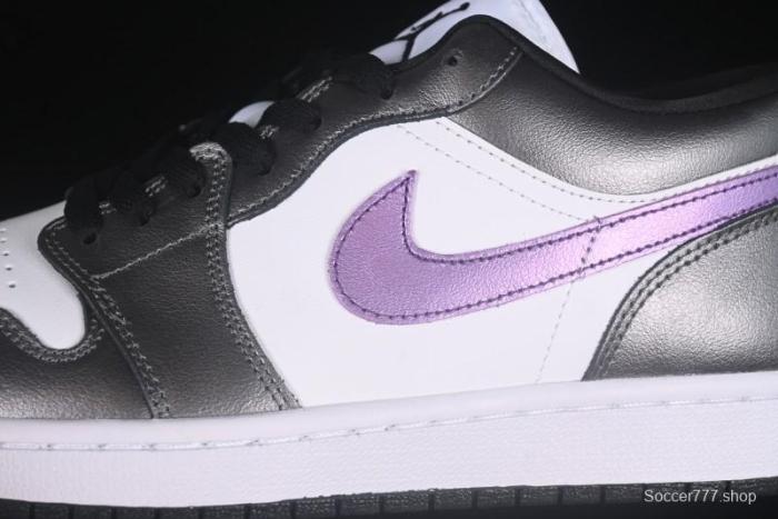 Nike Air Jordan 1 Low AJ1 Dark Purple Low-Top Casual Lifestyle Sneakers - HJ5910-105