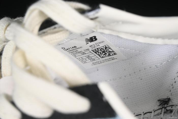 New Balance NB471 Series Fabric and Leather Casual Lifestyle Shoes - U471AB