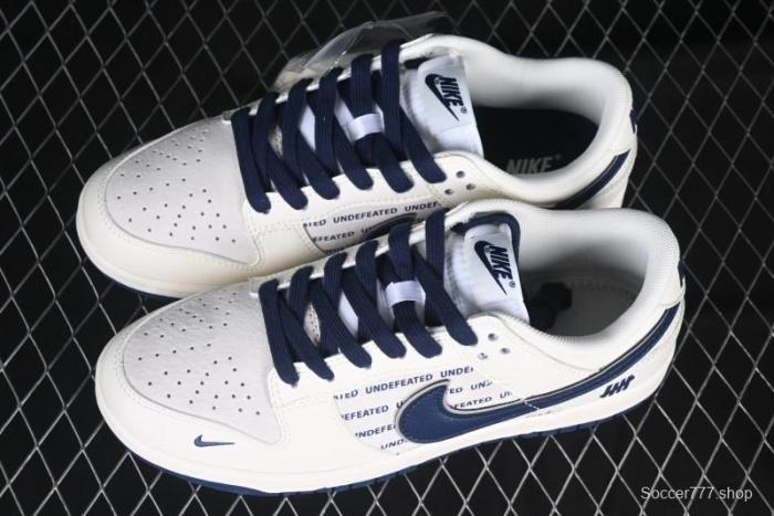 Nike SB Dunk Low UN Collaboration - Dark Blue Anniversary High-End Custom Low-Top Casual Sneakers - XX2026-666