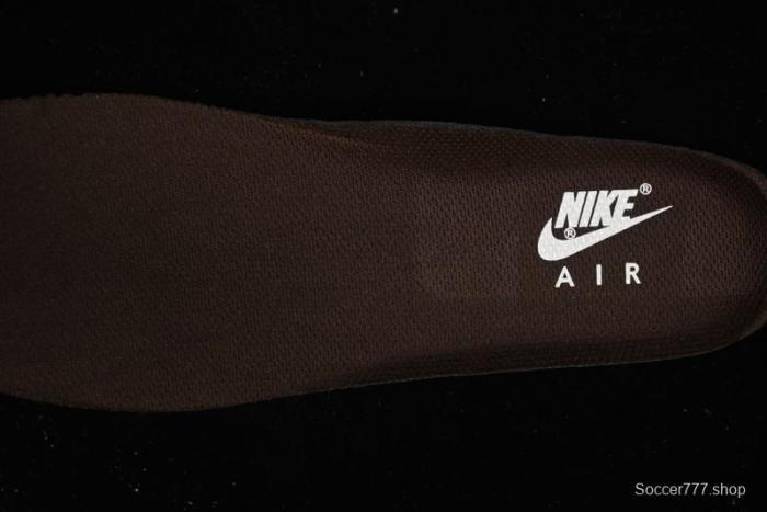 Nike Air Force 1 '07 Low UN Collaboration Casual Sneakers in Off-White with Yellow Stitch - KK3333-002