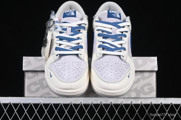 Nike SB Dunk Low The North Face Collaboration Anniversary Edition Customized Low-Top Casual Skate Shoes - DM6868-040