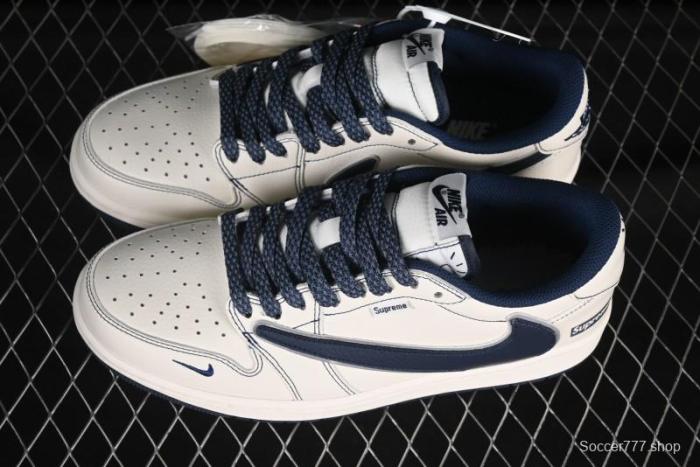 Nike Travis Scott x Fragment Design x Air Jordan 1 Low OG SP Casual Sneakers - DH0223-355