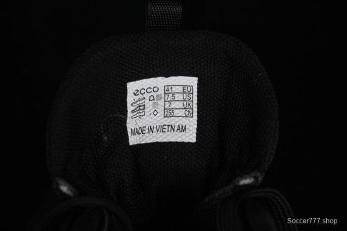 ECCO DRIVE Series Outdoor Waterproof Breathable Slip-Resistant Retro Fashion Patchwork Hiking Shoes - 88259401001