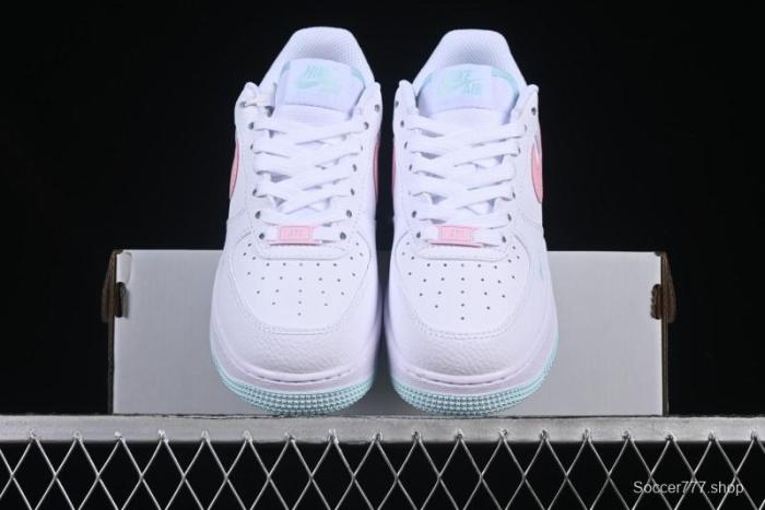 Nike Air Force 1'07 Low Casual Sneakers with Full-Length Air Cushion - IH0640-161