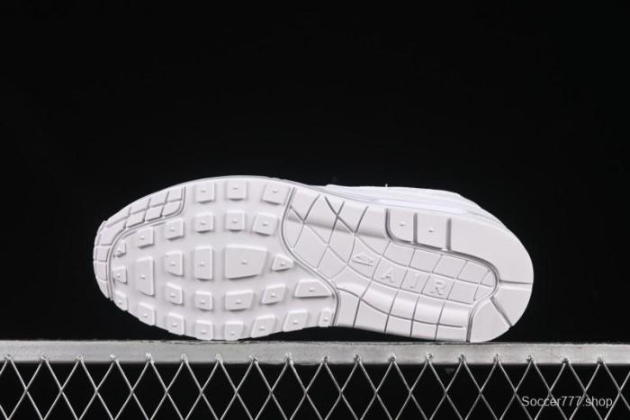 Nike Air Max 1 Retro Running Shoes with Half-Sole Air Cushion - 454746-107