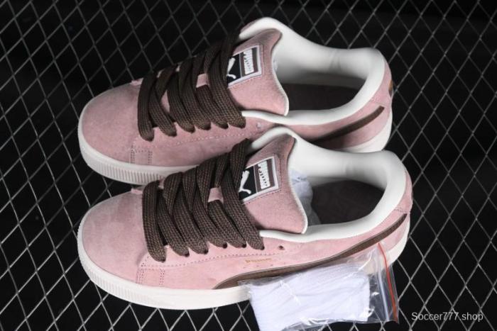 PUMA Suede Classic Sneakers - Rose Pink & Chocolate Brown