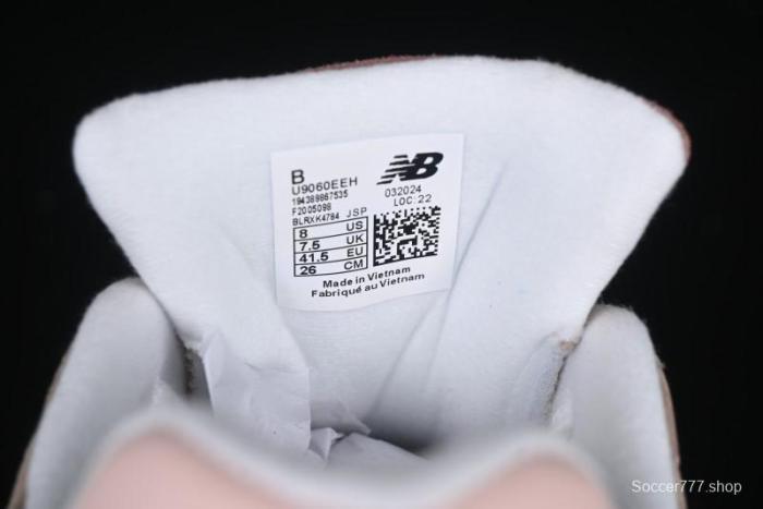 New Balance 9060 Retro Casual Running Sneakers with ABZORB Cushioning Technology - U9060EEH