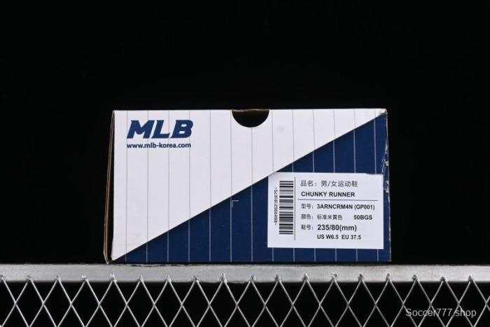 New York Yankees MLB Chunky Runner Lace Lightweight Casual Sneakers - 3ARHCRM4N50BGS