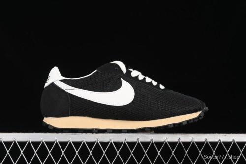 Nike Stussy Roshe Run LD-1000 Comfortable Versatile Non-Slip Durable Waffle Low-Top Casual Running Shoes - HM0950-001
