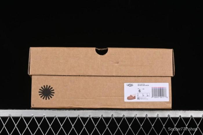 UGG Nita Platform Shearling Lined Winter Boots with Leather Upper - 1166733