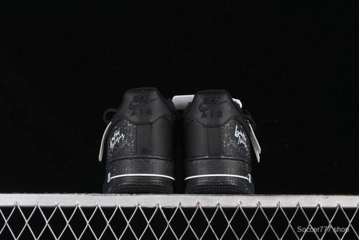 Nike Air Force 1 '07 Low Retro Street Spray White Peach Bubble Casual Sneakers - ZH0316-038