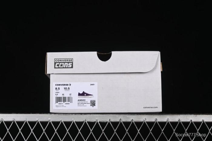 Converse One Star Pro Retro Skateboard Shoes in Purple - A08141C