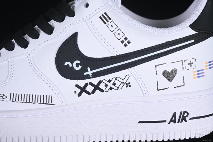 Nike Air Force 1'07 Low Print Collection Casual Sneakers - ZH0316-068