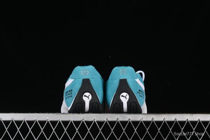 Puma Sparco Future Round Toe Lace-Up Leather Fabric Low-Top Lifestyle Casual Shoes - 307891-01