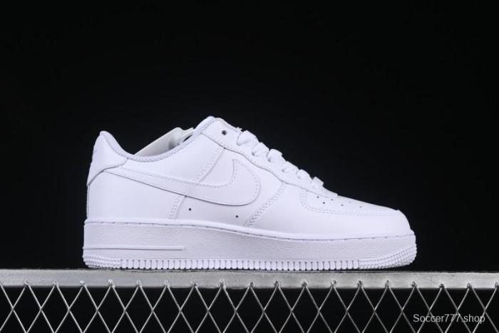 Nike Air Force 1 '07 Low Casual Sneakers with Built-in Full-Length Air Cushion - DD8959-100