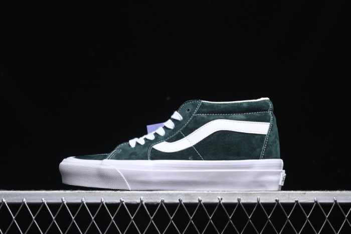 Vans Sk8-Mid Reissue 83 Premium Suede Retro Skate Shoes - VN000CQQPRM