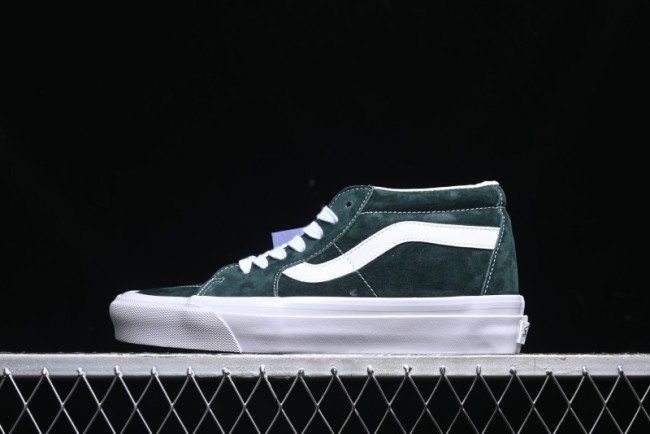 Vans Sk8-Mid Reissue 83 Premium Suede Retro Skate Shoes - VN000CQQPRM