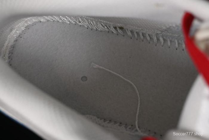 Nike Air Jordan 1 Low Supreme Collaboration - Retro Basketball Shoes in Blue and Gum Sole - SJ9950-022