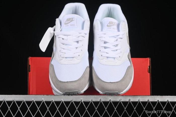 Nike Air Max 1 Retro Running Shoes with Half-Sole Air Cushion - AH8145-110