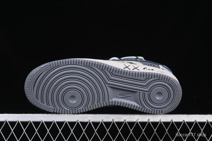 Nike Air Force 1 '07 Low British Blue Cat Casual Lace-Up Sneakers - KS6896-333