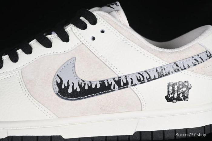 Nike SB Dunk Low UN Collaboration Anniversary Custom Sneakers with Black Swoosh - DJ2024-068