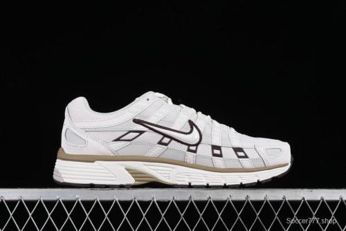 Nike P-6000 Retro Casual Sneakers with Lightweight Design and Vintage Style - HF0728-201