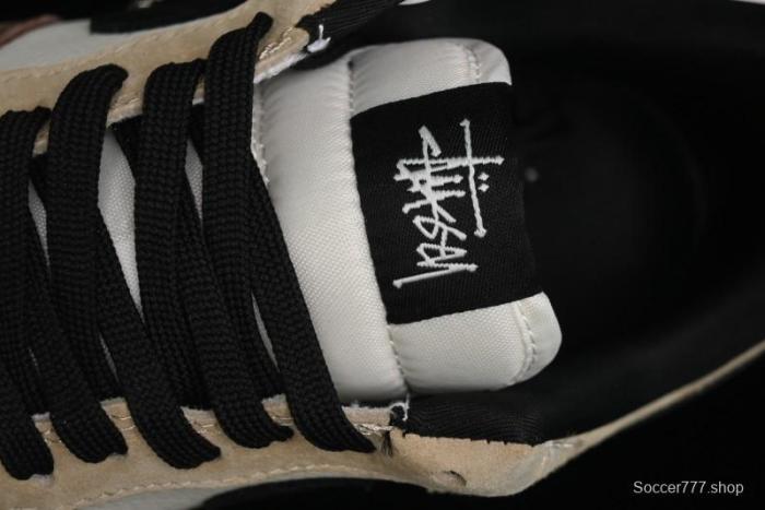 Nike Air Force 1 '07 Low The North Face x Stussy Collaboration - Black Brown Coffee Casual Sneakers - KK1988-018