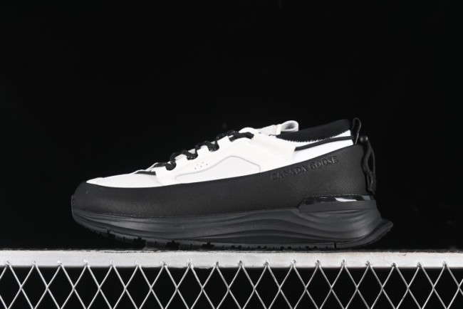 Canada Goose Glacier Trail Waterproof Leather Low-Top Lifestyle Sneakers - 7785M