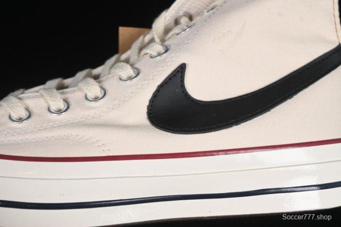 A Ma Maniere x Nike x Converse Chuck 70 High Top Sneakers with Leather and Velvet Swoosh Logo - A13388C